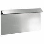 vidaXL Schneckenzaun Silber 50 x 3,5 x 25 cm Verzinkter Stahl