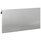 vidaXL Schneckenzaun Silber 50 x 3,5 x 25 cm Verzinkter Stahl
