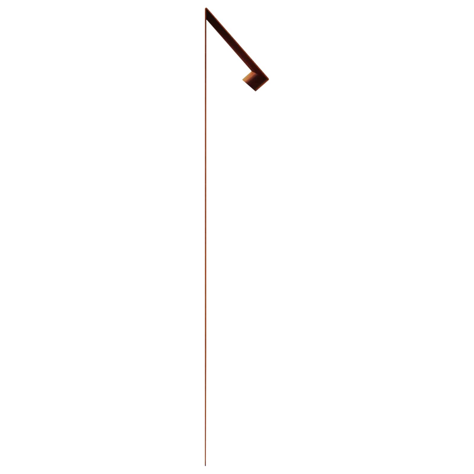 vidaXL Schneckenzaun 4 pcs Rostig 50 x 3,5 x 25 cm Wetterfeststahl