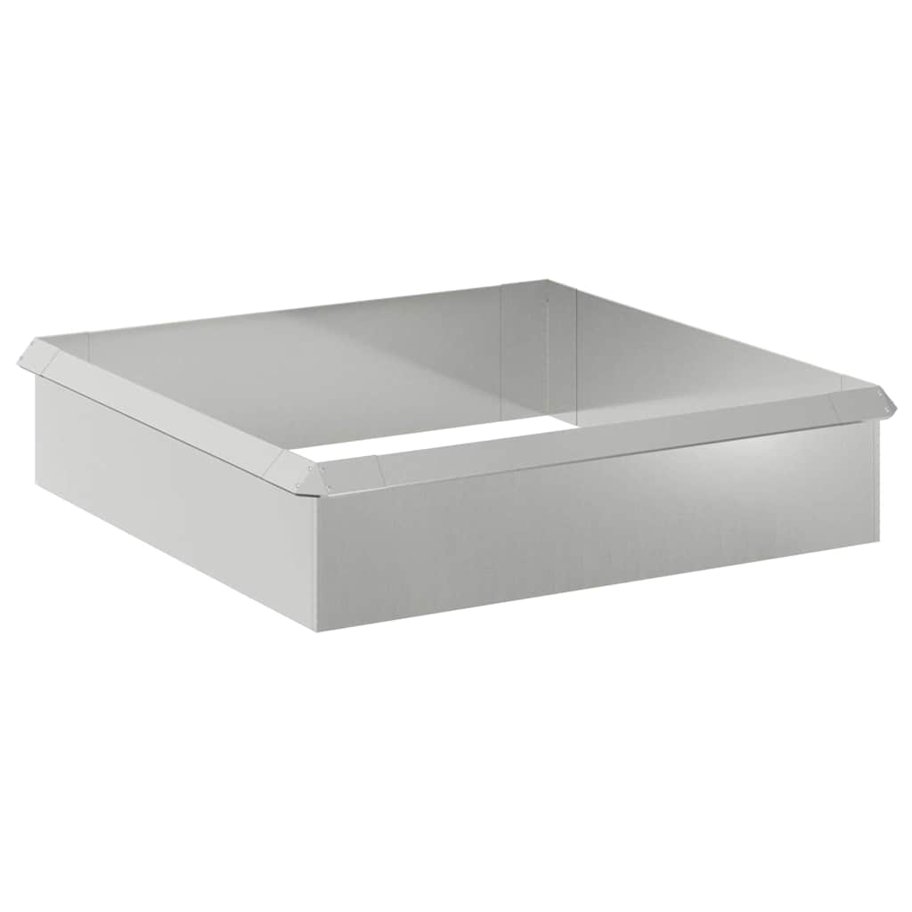 vidaXL Schneckenzauns 8 pcs Silber Verzinkter Stahl