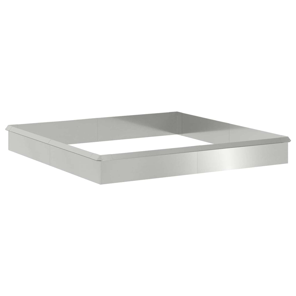 vidaXL Schneckenzauns 12 pcs Silber Verzinkter Stahl