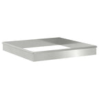 vidaXL Schneckenzauns 12 pcs Silber Verzinkter Stahl