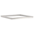 vidaXL Schneckenzauns 20 pcs Silber Edelstahl