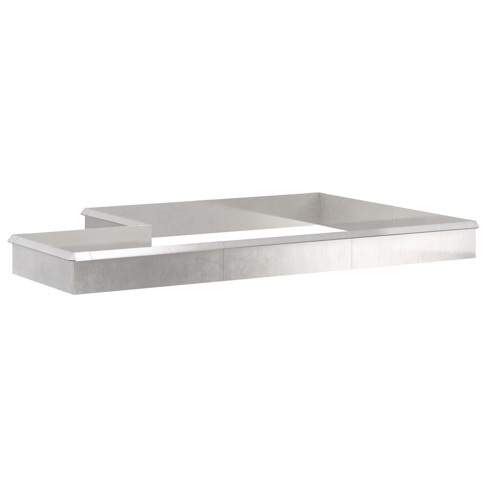 vidaXL Schneckenzauns 16 pcs Silber Edelstahl