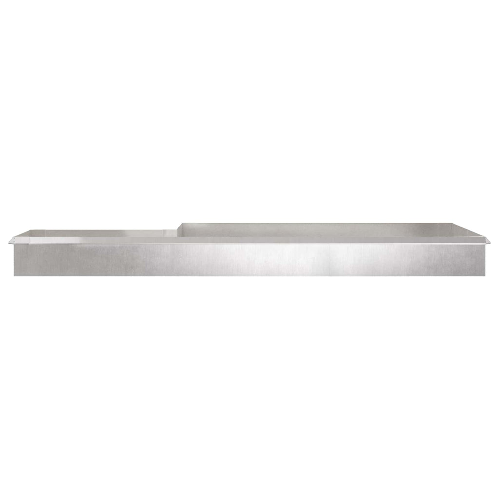 vidaXL Schneckenzauns 16 pcs Silber Edelstahl