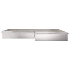 vidaXL Schneckenzauns 16 pcs Silber Edelstahl