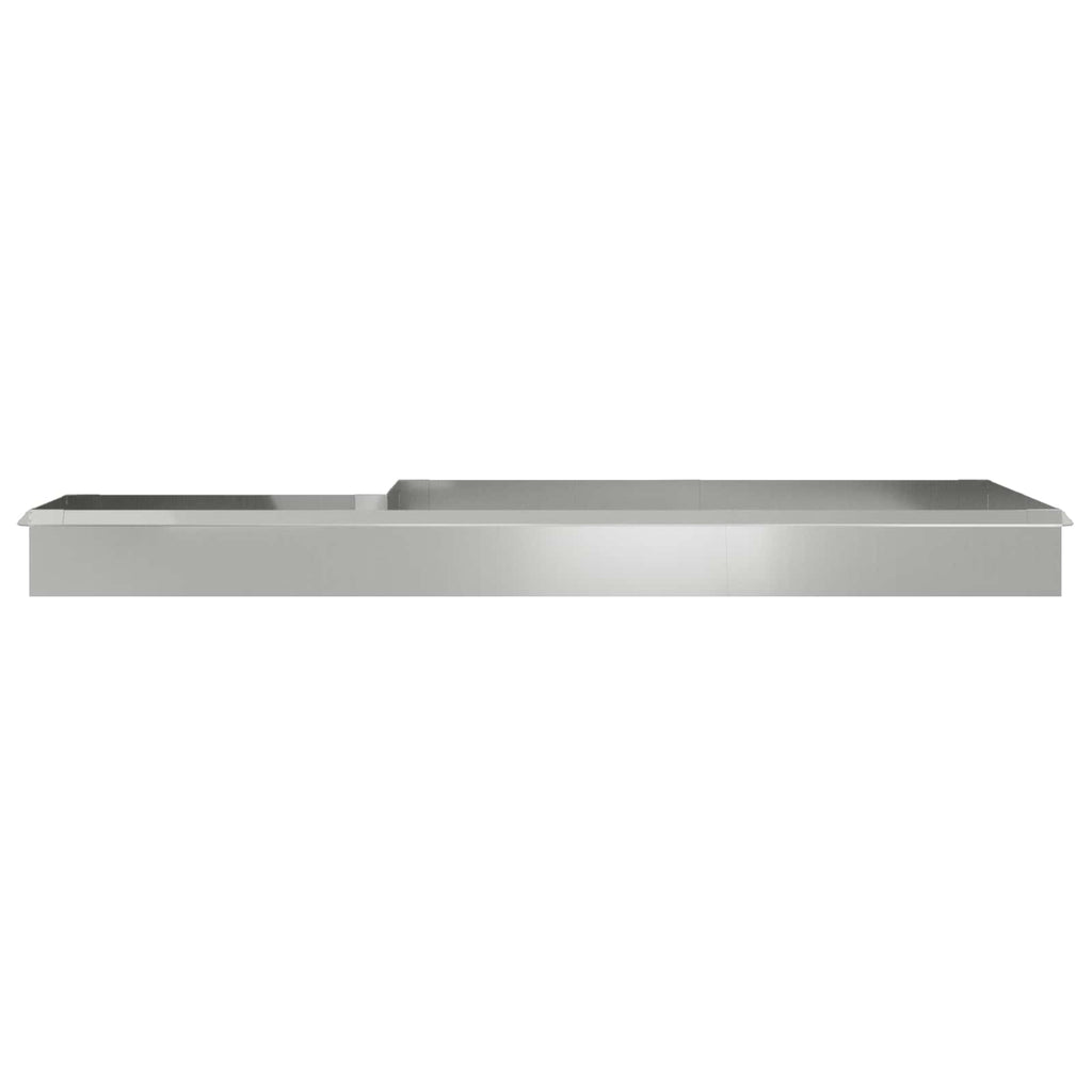 vidaXL Schneckenzauns 16 pcs Silber Verzinkter Stahl