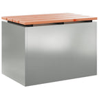 vidaXL Gartenbank Verzinkter Stahl 60 x 40 x 43 cm