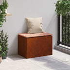 vidaXL Gartenbank Wetterfeststahl 60 x 40 x 43 cm