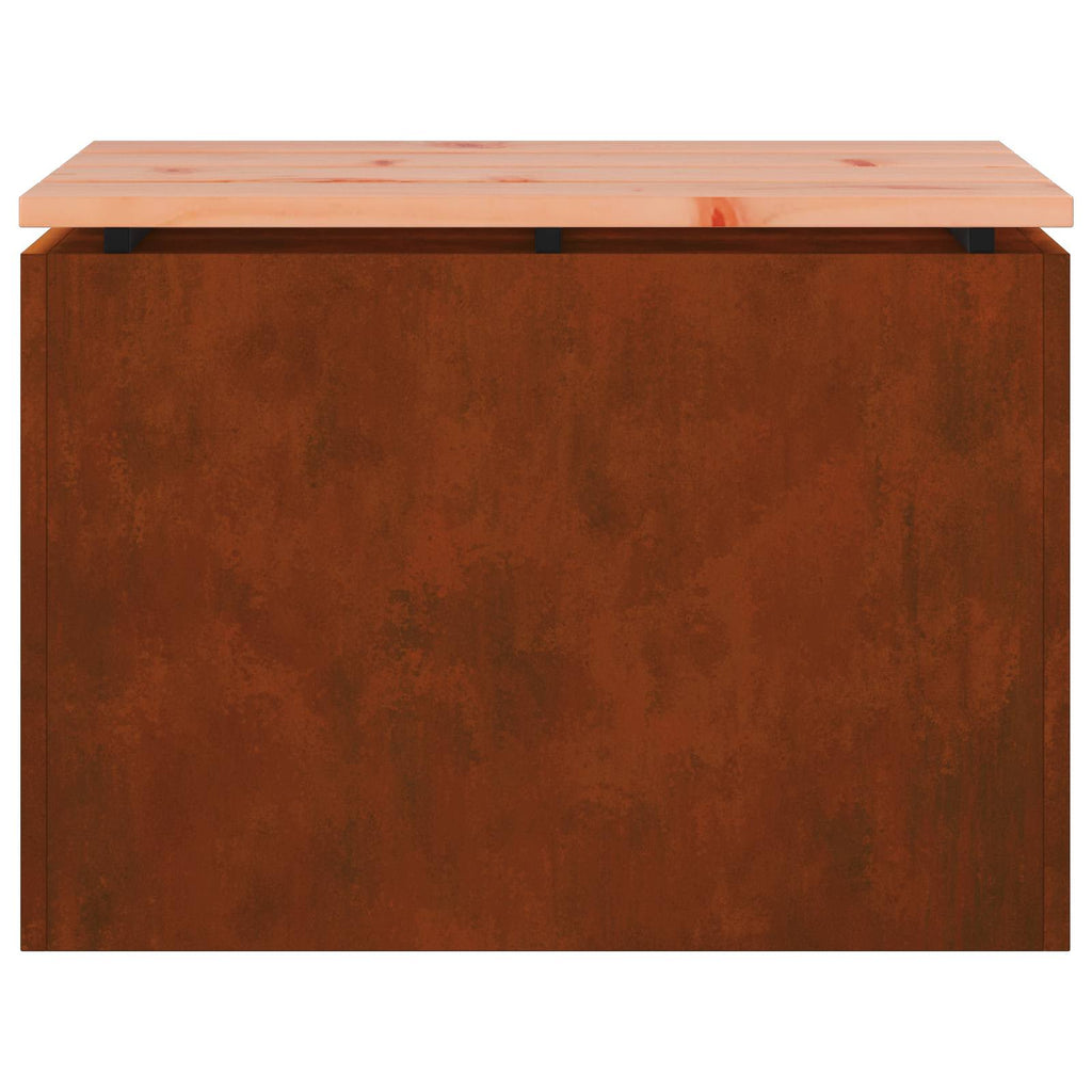 vidaXL Gartenbank Wetterfeststahl 60 x 40 x 43 cm