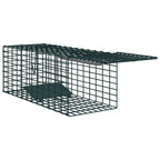vidaXL Tierfalle Grün 31 x 13 x 12cm Stahl