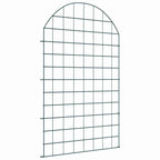 vidaXL Teichzaun Set 8 pcs Grün 50 x 80 cm Stahl