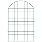 vidaXL Teichzaun Set 8 pcs Grün 50 x 80 cm Stahl