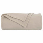 vidaXL Wohndecken 24 pcs Beige 170 x 130 cm Fleece
