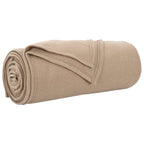 vidaXL Wohndecken 24 pcs Kamel 170 x 130 cm Fleece