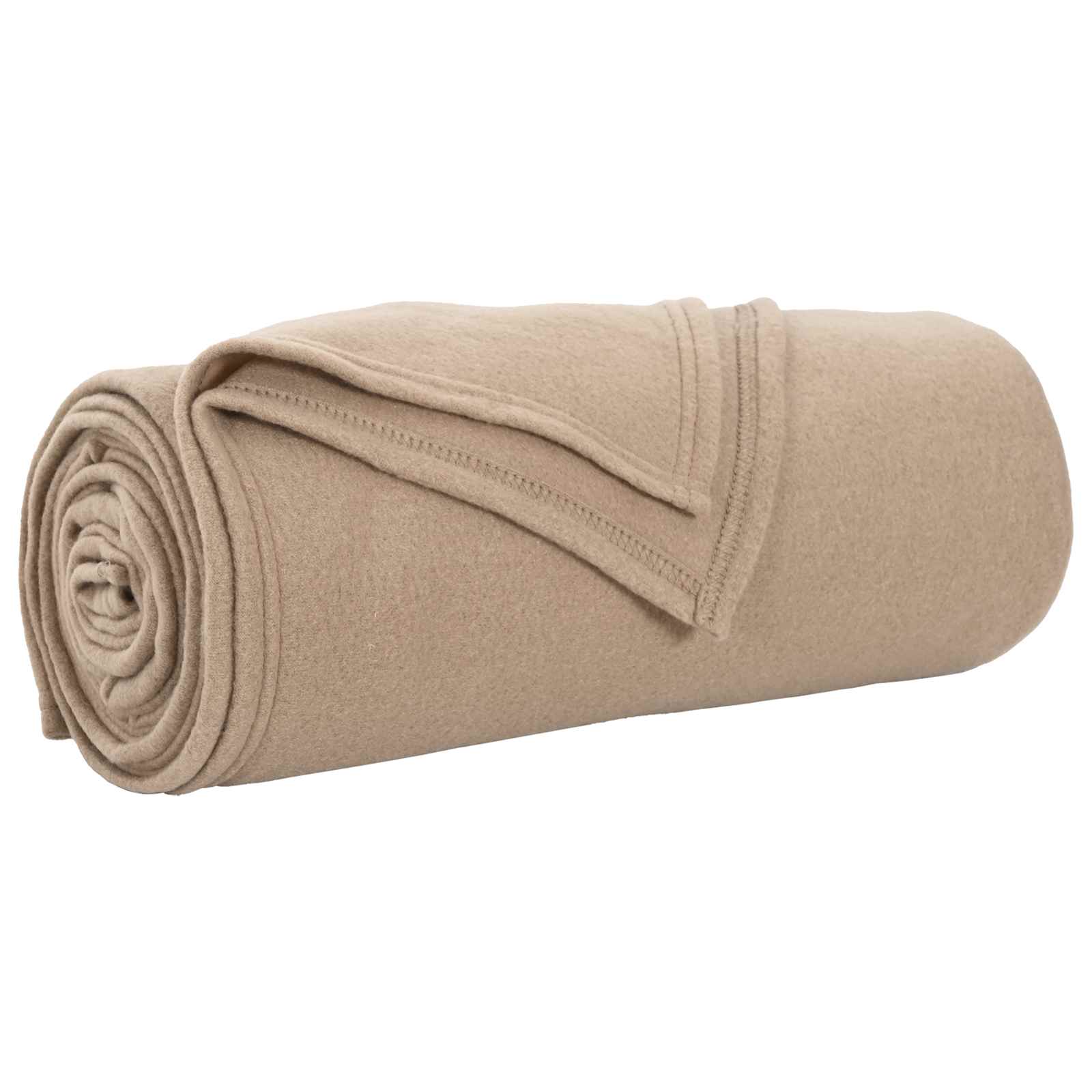 vidaXL Wohndecken 24 pcs Kamel 170 x 130 cm Fleece