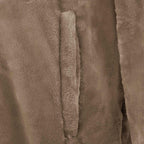 vidaXL Decken-Hoodie Kamel M Flanell
