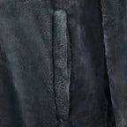 vidaXL Decken-Hoodie Marineblau L Flanell