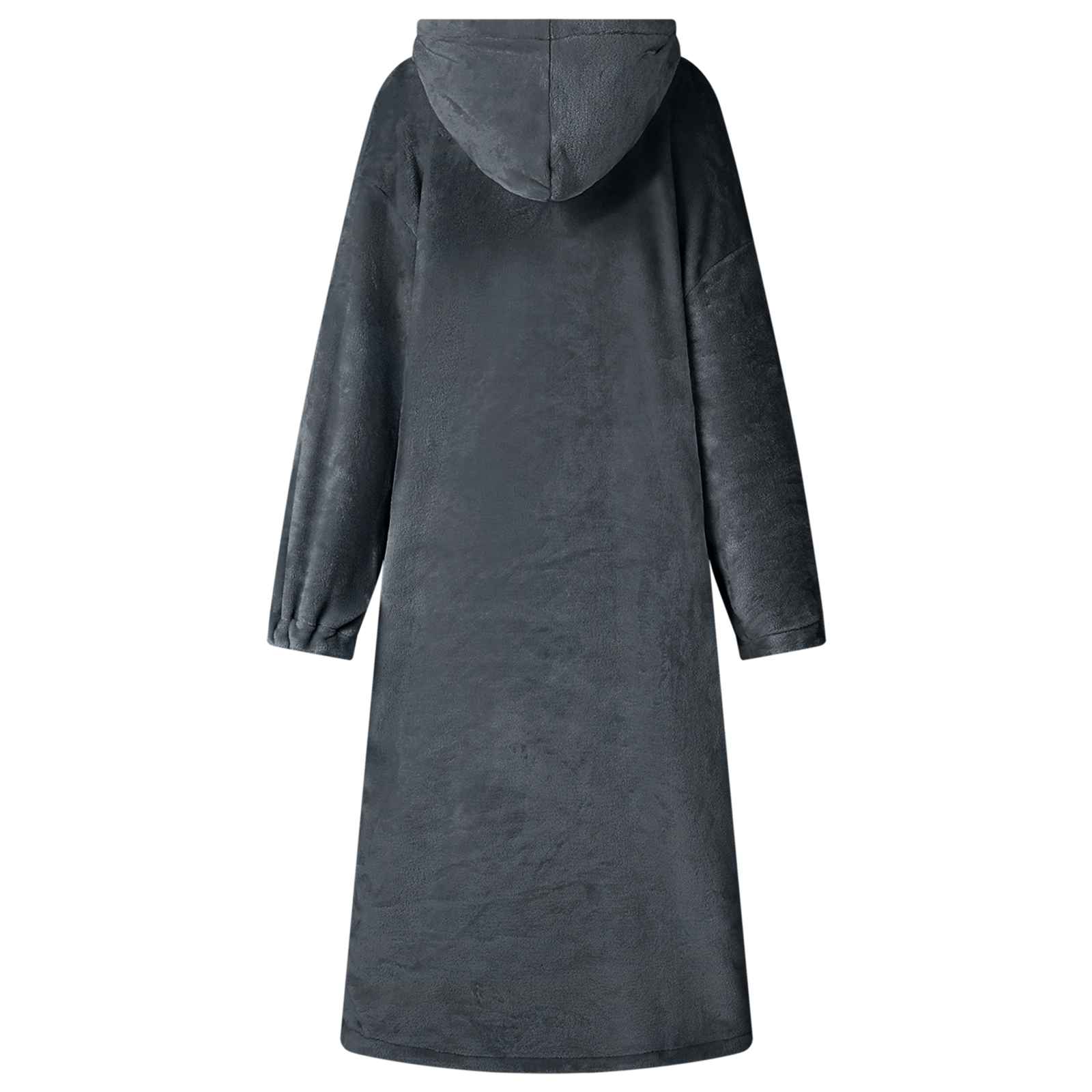 vidaXL Decken-Hoodie Marineblau L Flanell