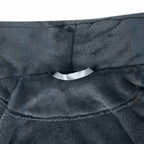 vidaXL Bademantel ohne Kapuze Marineblau M Flanell