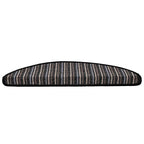 vidaXL Selbstklebende Treppenschoner 15 pcs Anthrazit 56 x 17 x 3 cm