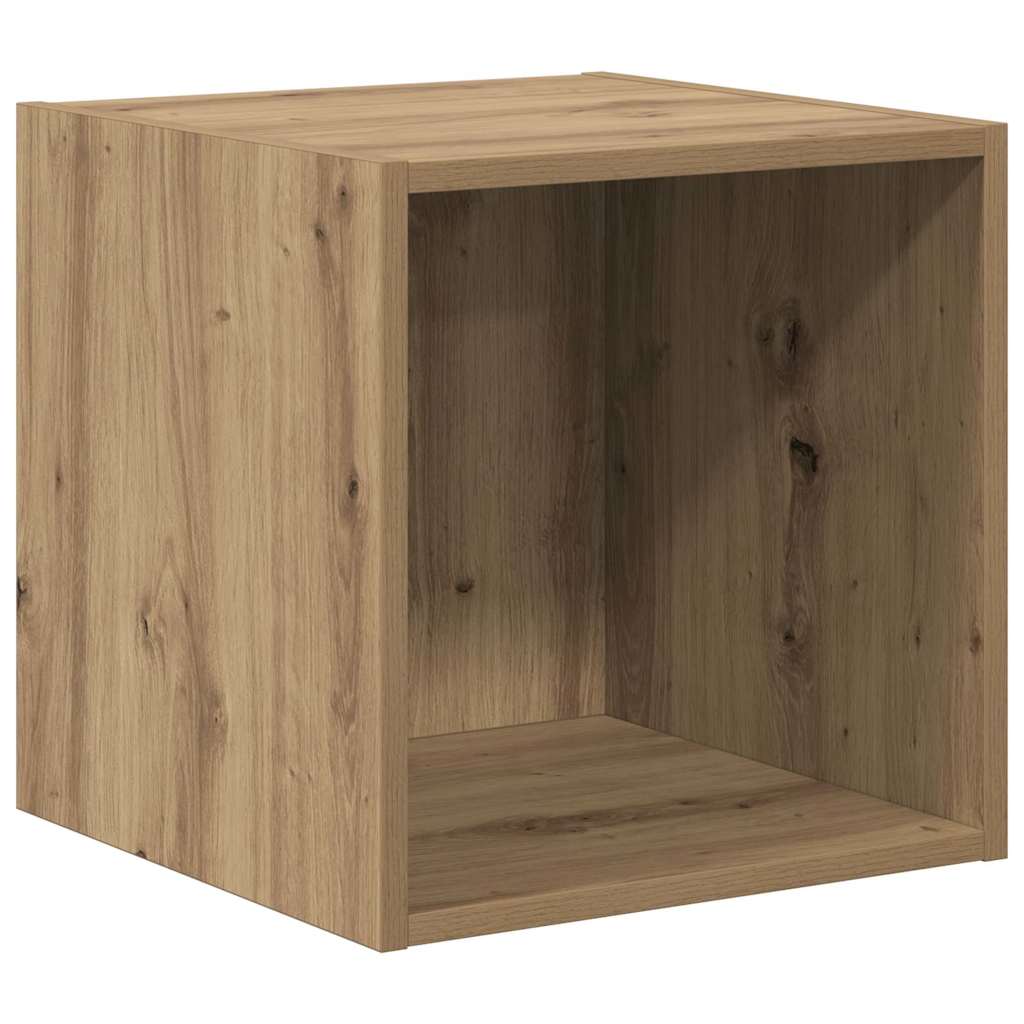 vidaXL TV-Schrankset Wandmontiert 4 pcs Artisan-Eiche Holzwerkstoff
