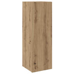 vidaXL TV-Schrankset Wandmontiert 8 pcs Artisan-Eiche Holzwerkstoff