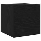 vidaXL TV-Schrankset 7 pcs Schwarz Eichen-Optik Holzwerkstoff