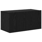 vidaXL TV-Schrankset 10 pcs Schwarz Eichen-Optik Holzwerkstoff