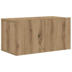 vidaXL TV-Schrankset Wandmontiert 10 pcs Artisan-Eiche Holzwerkstoff