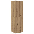 vidaXL Wand-TV-Schrank Wandmontiert 4 pcs Artisan-Eiche Holzwerkstoff