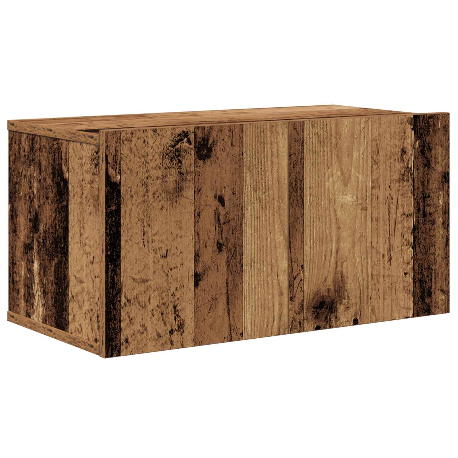 vidaXL TV-Schrankset 10 pcs Altholz 30,5 x 30 x 90 cm Holzwerkstoff