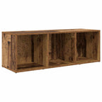 vidaXL TV-Schrankset Wandmontiert 3 pcs Braun Holzwerkstoff
