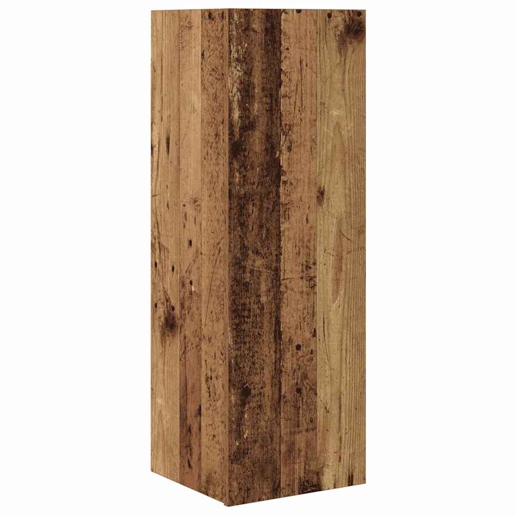 vidaXL TV-Schrankset mit Schubladen 4 pcs Altholz Holzwerkstoff