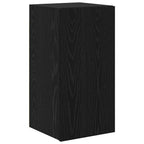 vidaXL Wand-TV-Schrank 2 pcs Schwarz Eichen-Optik Holzwerkstoff