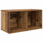 vidaXL TV-Schrank Set Wandmontiert 8 pcs Altholz Holzwerkstoff