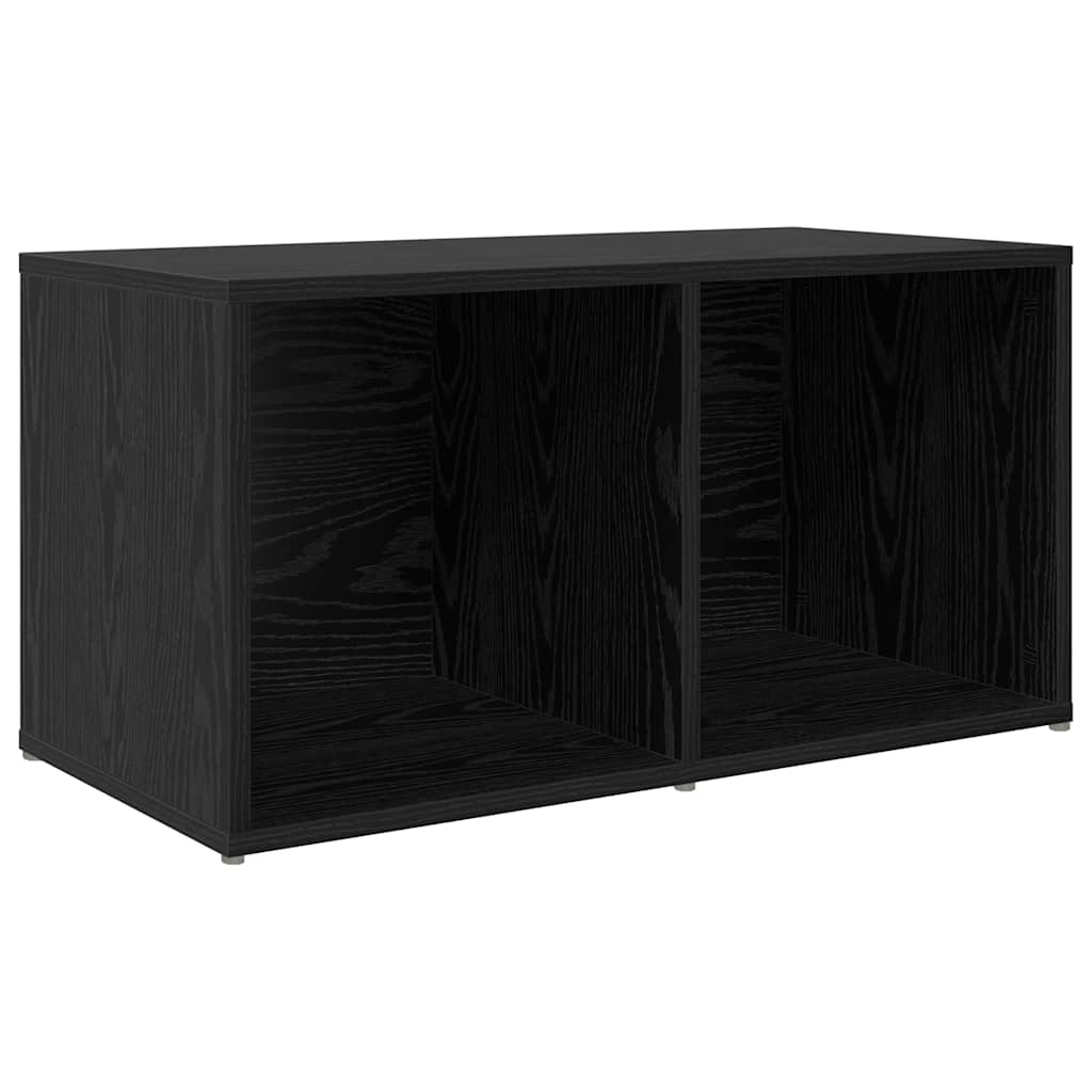 vidaXL TV-Schrank Set 8 pcs Schwarz Eichen-Optik Holzwerkstoff