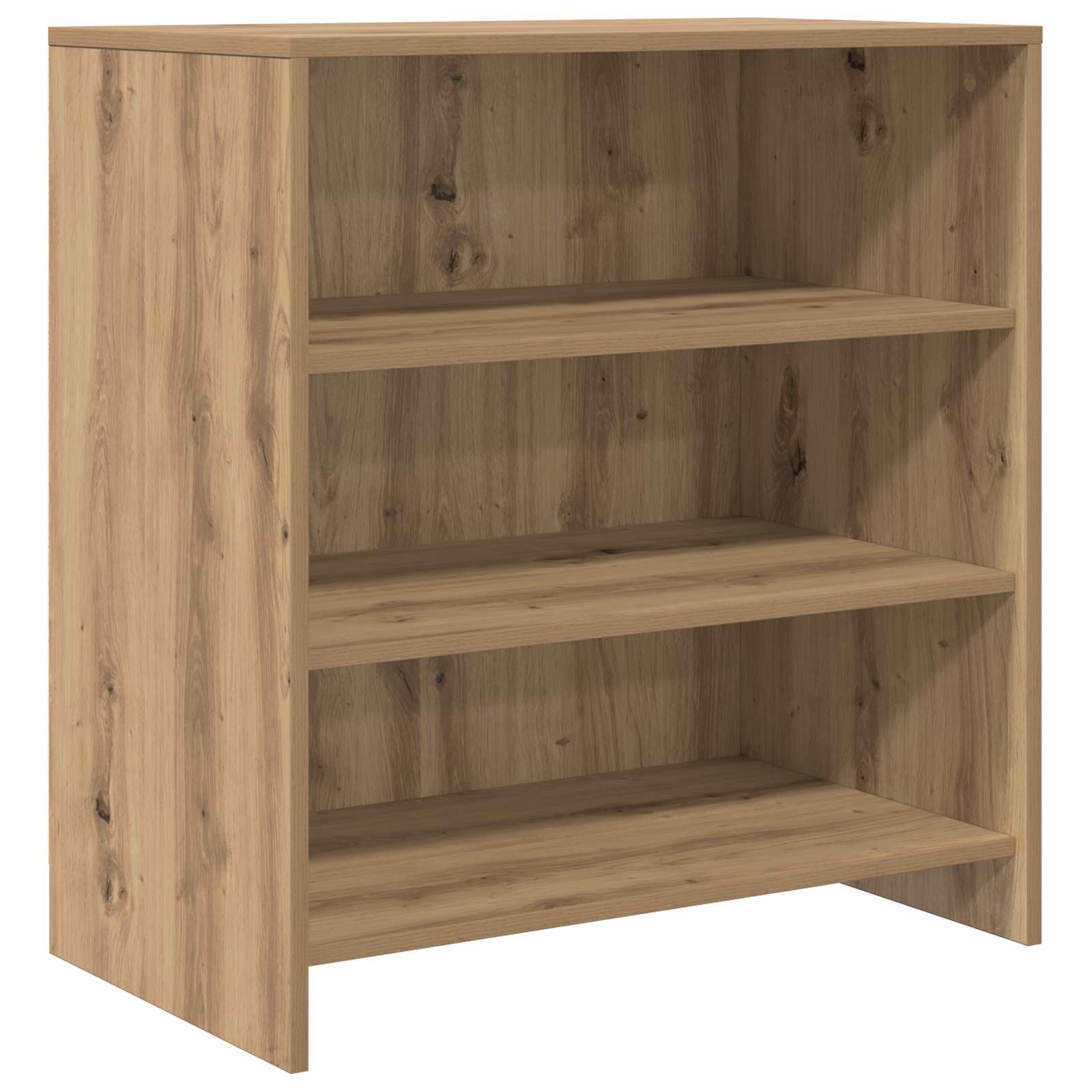 vidaXL Sideboard 2 pcs Artisan-Eiche 70 x 41 x 75 cm Holzwerkstoff