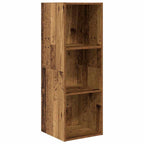 vidaXL TV-Schrankset Wandmontiert 2 pcs Altholz Holzwerkstoff
