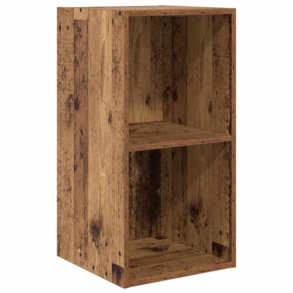 vidaXL TV-Schrankset Altholz 37 x 37 x 107 cm Holzwerkstoff
