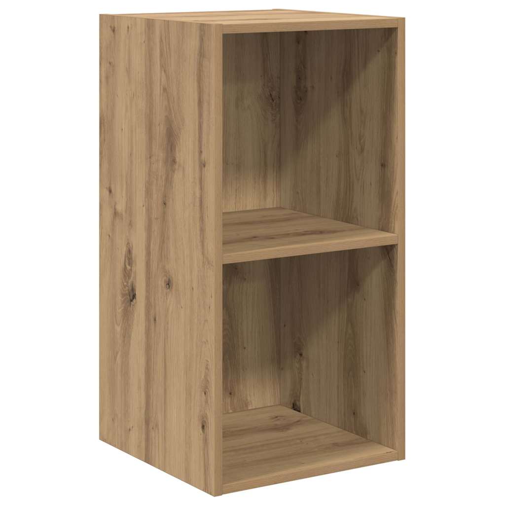 vidaXL TV-Schrankset Artisan-Eiche 37 x 37 x 107 cm Holzwerkstoff