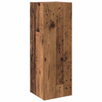 vidaXL TV-Einheiten Wandmontiert 4 pcs Altholz Holzwerkstoff