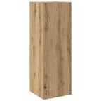 vidaXL TV-Einheiten Wandmontiert 4 pcs Artisan-Eiche Holzwerkstoff