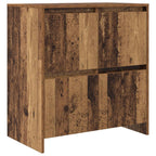 vidaXL Sideboards 2 pcs Altholz 70 x 41 x 75 cm Holzwerkstoff