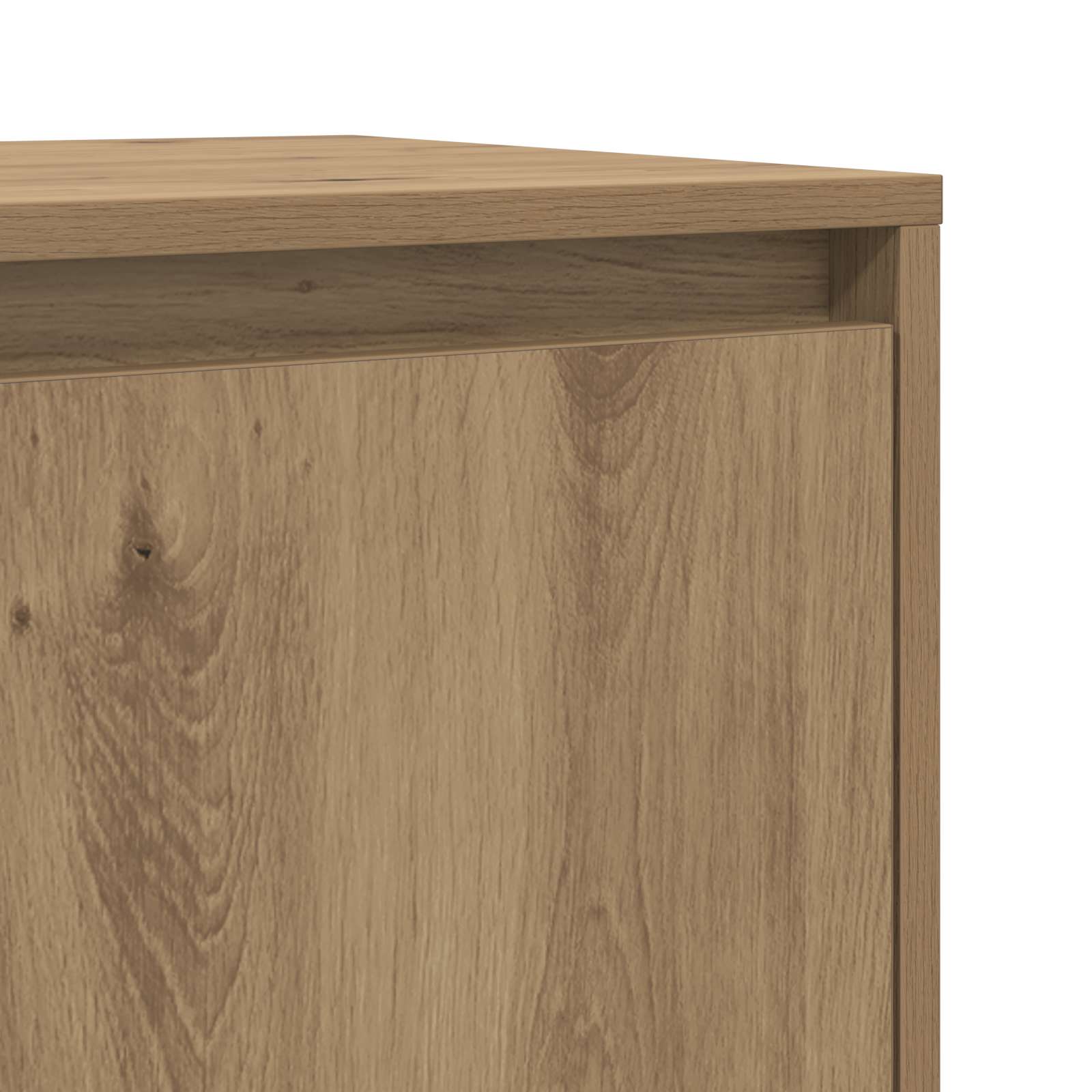 vidaXL Sideboards 2 pcs Artisan-Eiche 70 x 41 x 75 cm Holzwerkstoff