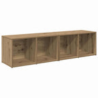 vidaXL TV-Schrankset 2 pcs Artisan-Eiche 37 x 35 x 72 cm Holzwerkstoff