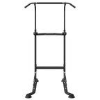 vidaXL Power Turm Dip Station Schwarz 102 x 95 x 210 cm