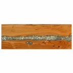 vidaXL Konsolentisch Braun 100 x 35 x 75 cm Massivholz Teak