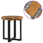 vidaXL Couchtisch Braun 40 x 40 x 45 cm Massivholz Teak
