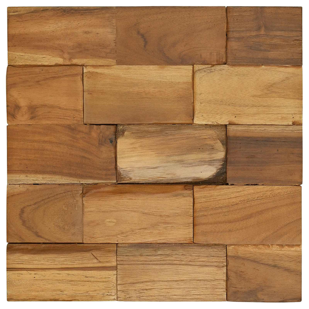 vidaXL Aufbewahrungshocker Braun 40 x 40 x 45 cm Massivholz Teak